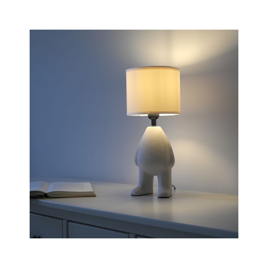 JUST LIGHT. 14191-39 - Tischlampe TED 1xE27/25W/230V beige
