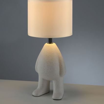 JUST LIGHT. 14191-39 - Tischlampe TED 1xE27/25W/230V beige