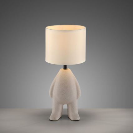 JUST LIGHT. 14191-39 - Tischlampe TED 1xE27/25W/230V beige