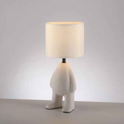 JUST LIGHT. 14191-39 - Tischlampe TED 1xE27/25W/230V beige