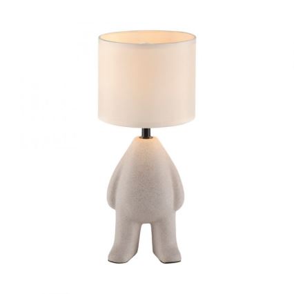 JUST LIGHT. 14191-39 - Tischlampe TED 1xE27/25W/230V beige