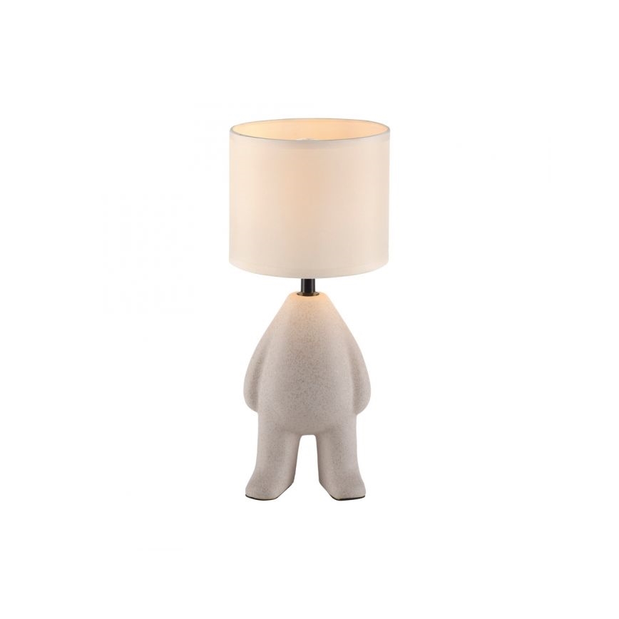 JUST LIGHT. 14191-39 - Tischlampe TED 1xE27/25W/230V beige