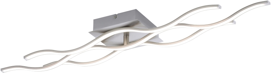 JUST LIGHT. 16266-55 - Dimmbare LED-RGB-Deckenleuchte LOLA WAVE LED/30W/230V 2700-5000K + Fernbedienung
