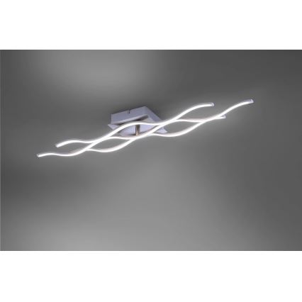 JUST LIGHT. 16266-55 - Dimmbare LED-RGB-Deckenleuchte LOLA WAVE LED/30W/230V 2700-5000K + Fernbedienung