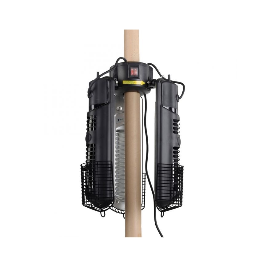 JUST LIGHT. 99513-18 - Outdoor-Heizelement GLOW 3x650W/1300W/2000W/230V IP34
