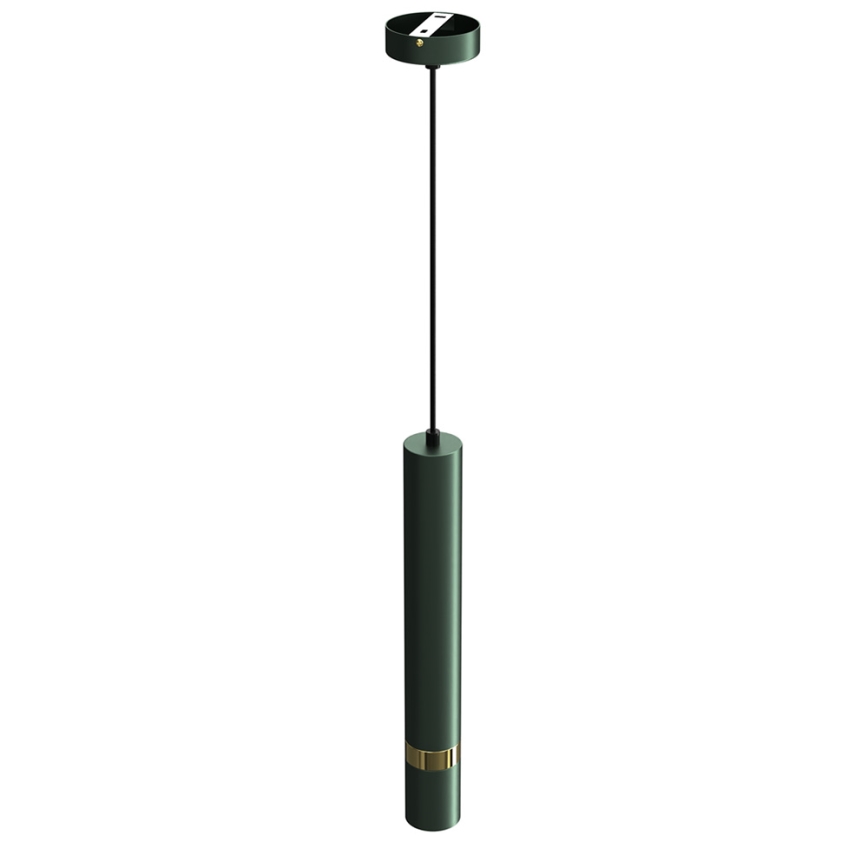 Kabel-Pendelleuchte JOKER, 1x GU10/25 W/230 V, grün/gold