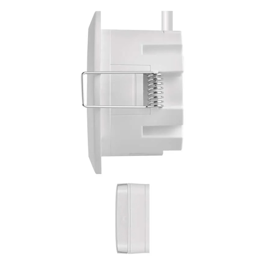 Kabellose Einbau-Türklingel 230V + 1xCR2032 weiß