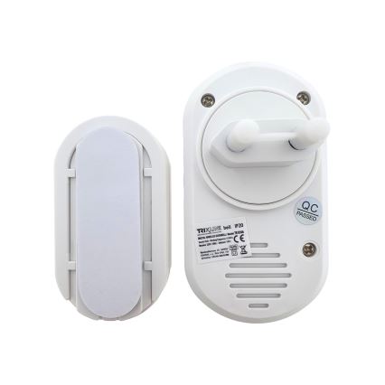 Kabellose Steckdosen-Türklingel BELL 230V + 1x23A braun