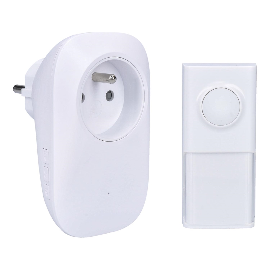 Kabellose Türklingel für Steckdose 230V/1xLR23A IP55