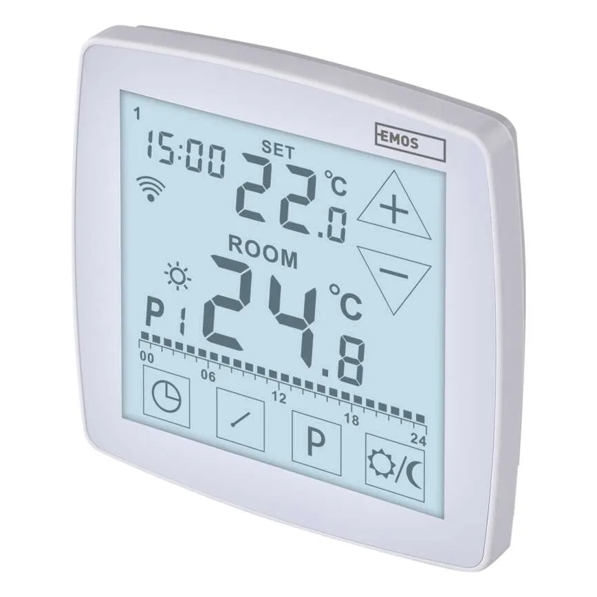 Kabelloses digitales Thermostat GoSmart 230V/16A Wi-FI Tuya