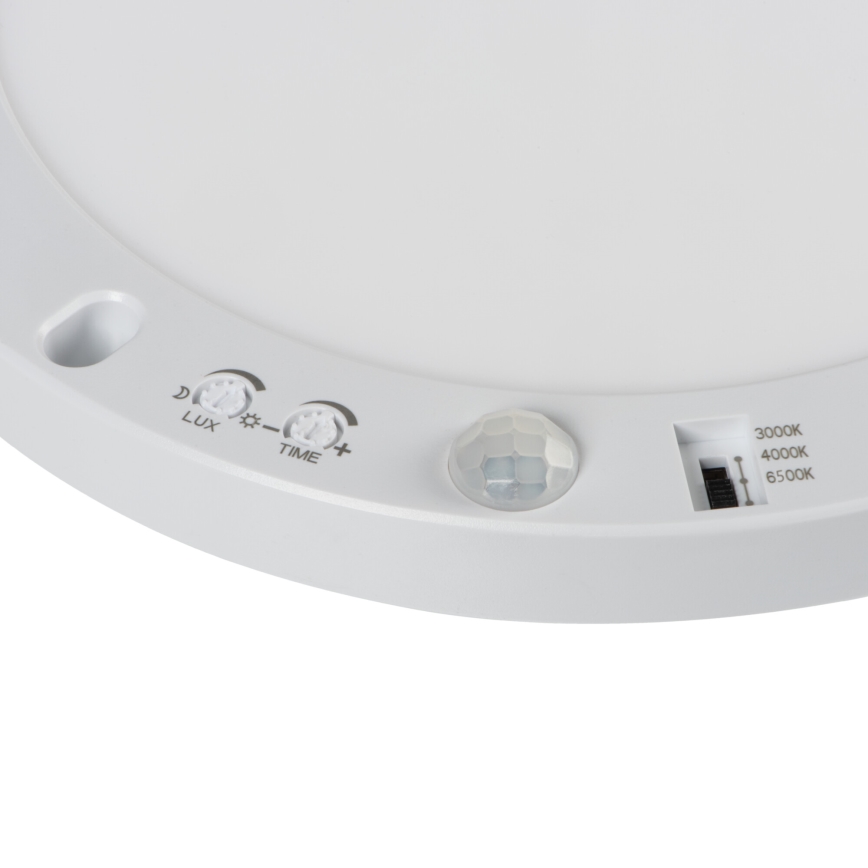 LED-Decken-/Einbauleuchte mit Bewegungssensor 2-in-1 ERGA LED/17W/230V 3000/4000/6500K weiß