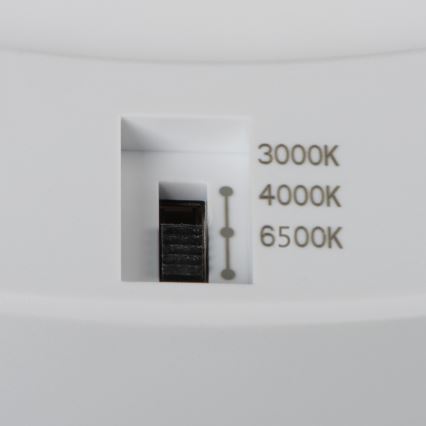 LED Decken-/Einbauleuchte mit Bewegungsmelder 2in1 ERGA LED/17W/230V 3000/4000/6500K Weiß