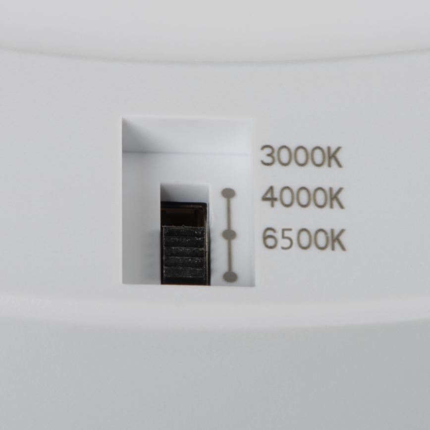 LED Decken-/Einbauleuchte mit Bewegungsmelder 2in1 ERGA LED/17W/230V 3000/4000/6500K Weiß