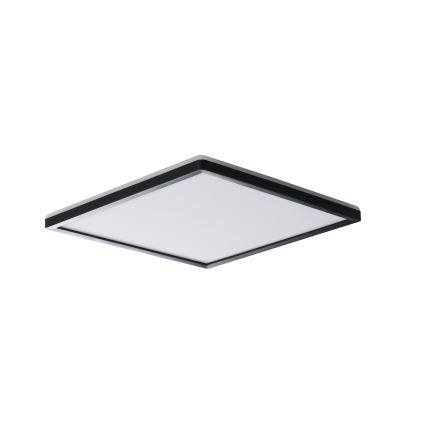 LED-Deckenleuchte AZPO LED/17,5W/230V 3000/4000/6000K 30x30 cm IP54 schwarz
