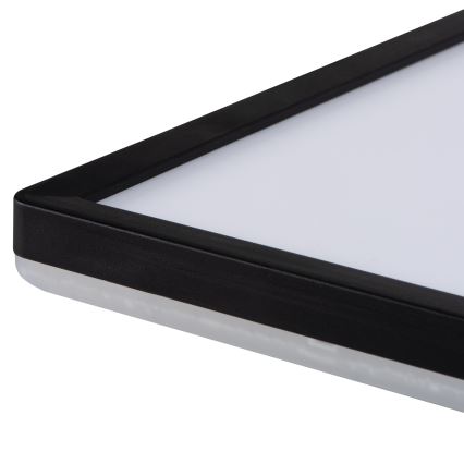 LED-Deckenleuchte AZPO LED/17,5W/230V 3000/4000/6000K 30x30 cm IP54 schwarz