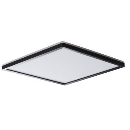 LED Deckenleuchte AZPO LED/22W/230V 3000/4000/6000K 42x42 cm IP54 schwarz