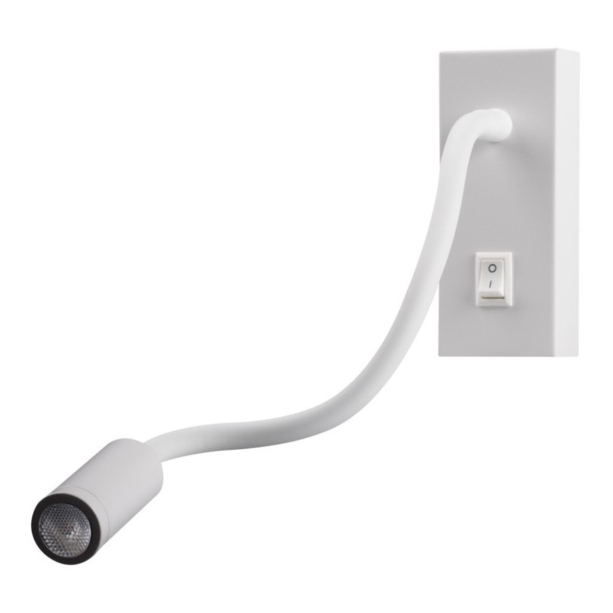 LED Flexibles Leselicht TONIL LED/2,7W/230V Weiß