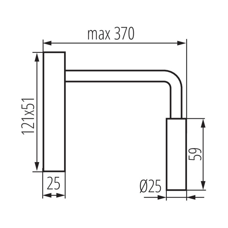 LED Flexibles Leselicht TONIL LED/2,7W/230V Weiß