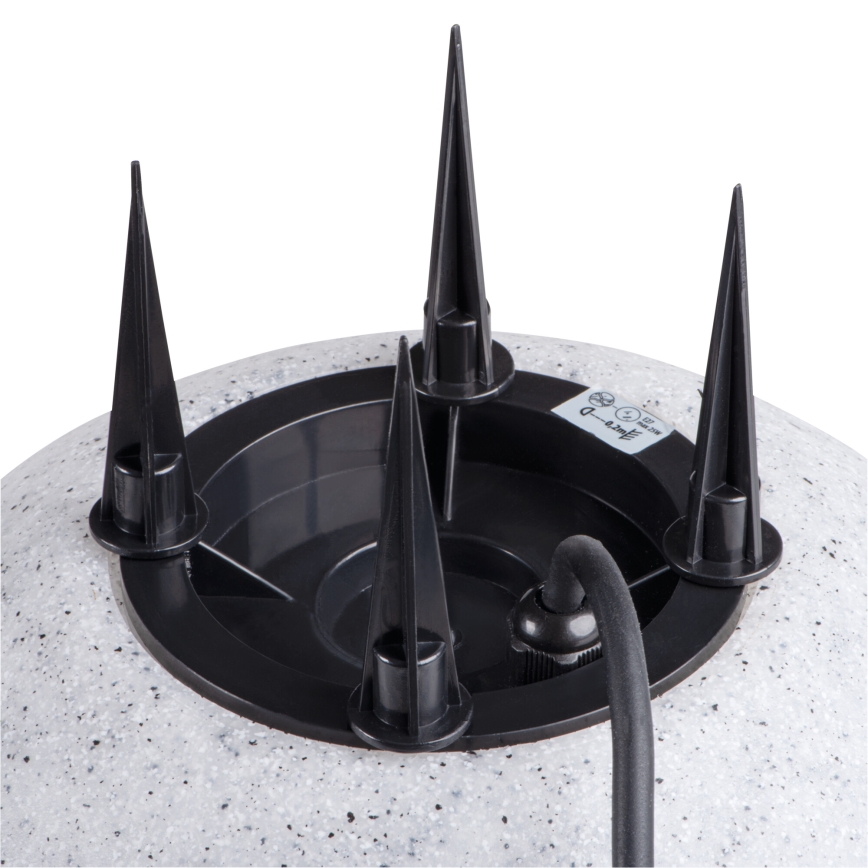 Außenleuchte STONO 1xE27/15W/230V Ø 31,5 cm IP65