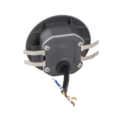 LED-Treppenleuchte mit Bewegungs- und Dämmerungssensor EXIN LED/2,5W/230V 4000K IP65 Anthrazit rund