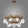 Kemar OW150/P - Deckenleuchte OURO EAGLE 15xE27/60W + 6xE27/100W/230V