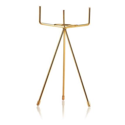 Keramik-Blumentopf EMMA 28,3x13 cm grün/gold