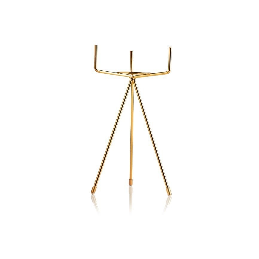 Keramik-Blumentopf EMMA 28,3x13 cm grün/gold