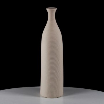 Keramikvase 46 cm, weiß