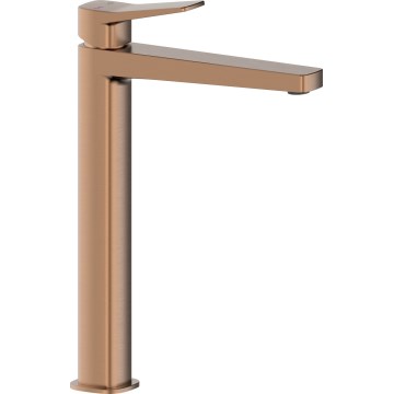 KFA Armatura 4522-712-34 - Waschtischarmatur + Ablaufgarnitur MALAGA 30,3 cm Roségold