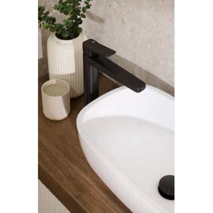 KFA Armatura 4522-815-81 - Waschtischarmatur + Auslauf MALAGA 15,9 cm schwarz