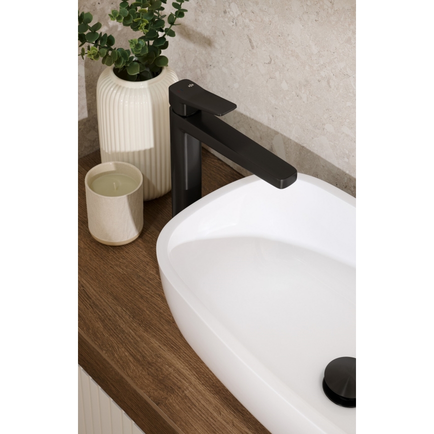 KFA Armatura 4522-815-81 - Waschtischarmatur + Auslauf MALAGA 15,9 cm schwarz