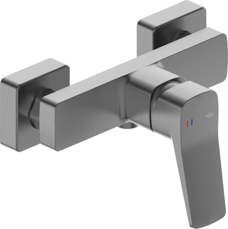 KFA Armatura 4526-010-61 - Duscharmatur MALAGA, Metallic-Grau