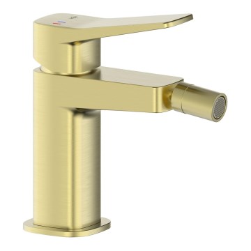 KFA Armatura 4527-015-31 - Bidetarmatur + Ablaufgarnitur MALAGA gebürstetes Gold