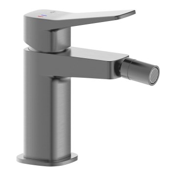 KFA Armatura 4527-015-61 - Bidetarmatur + Ablaufgarnitur MALAGA metallisch grau