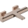 KFA Armatura 5754-010-34 - Thermostatische Wannenarmatur MALAGA Roségold