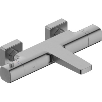 KFA Armatura 5754-010-61 - Thermostatische Wannenarmatur MALAGA, Metallicgrau