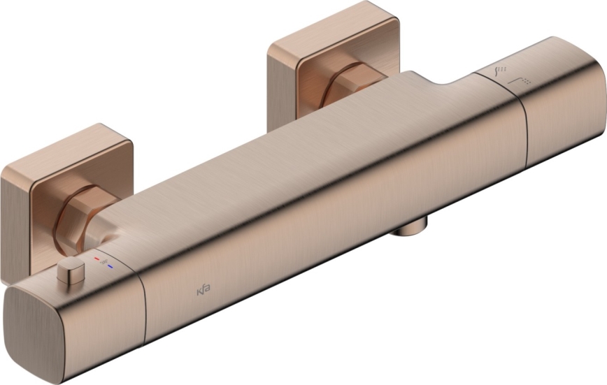 KFA Armatura 5756-010-34 - Thermostatische Duscharmatur MALAGA Roségold