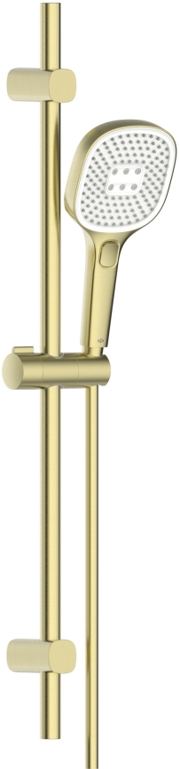 KFA Armatura 841-352-31 - Duschset MALAGA gebürstetes Gold