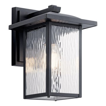 Kichler - Außenwandleuchte CAPPANNA M 1xE27/60W/230V IP44 schwarz