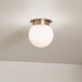 Kichler KL-ALBERS-F-G-CPZ-Deckenleuchte ALBERS 1xE27/40W/230V Ø20,3 cm goldfarben