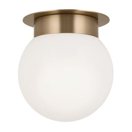 Kichler KL-ALBERS-F-G-CPZ-Deckenleuchte ALBERS 1xE27/40W/230V Ø20,3 cm goldfarben