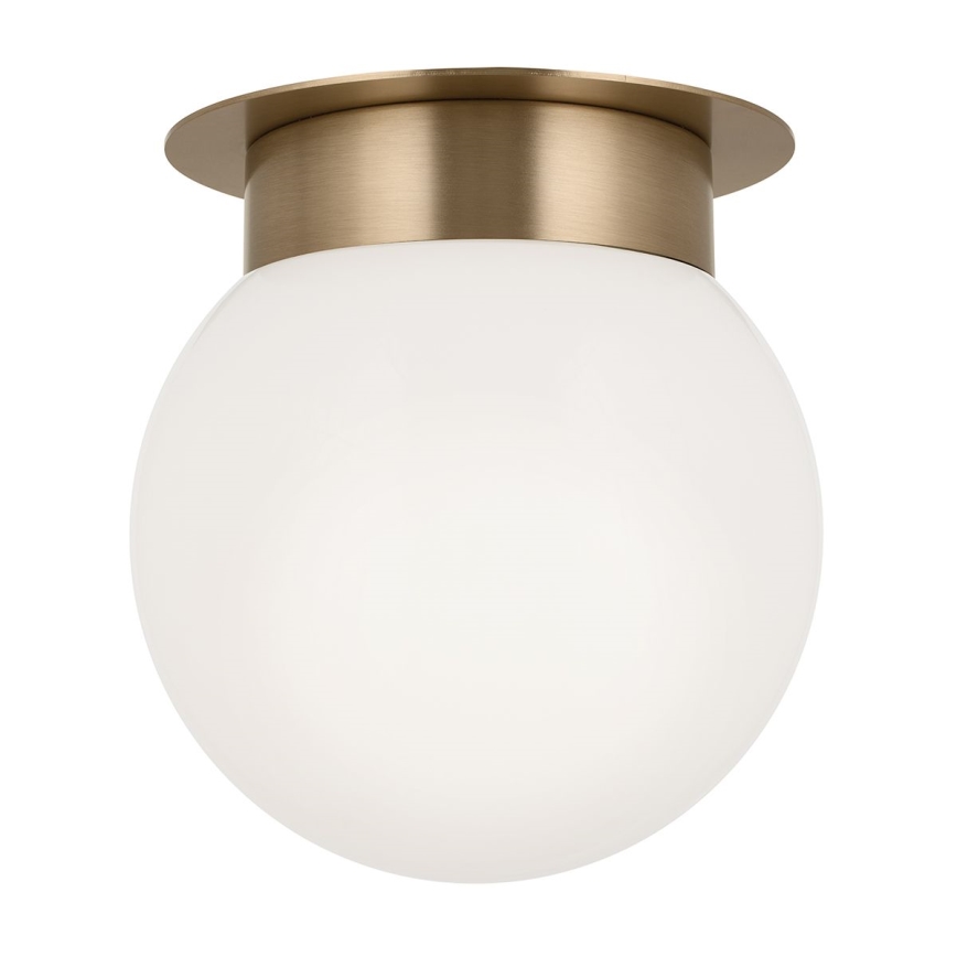 Kichler KL-ALBERS-F-G-CPZ-Deckenleuchte ALBERS 1xE27/40W/230V Ø20,3 cm goldfarben