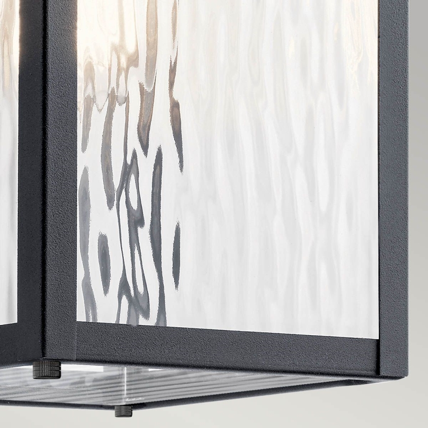 Kichler - Außenwandleuchte CAPPANNA M 1xE27/60W/230V IP44 schwarz