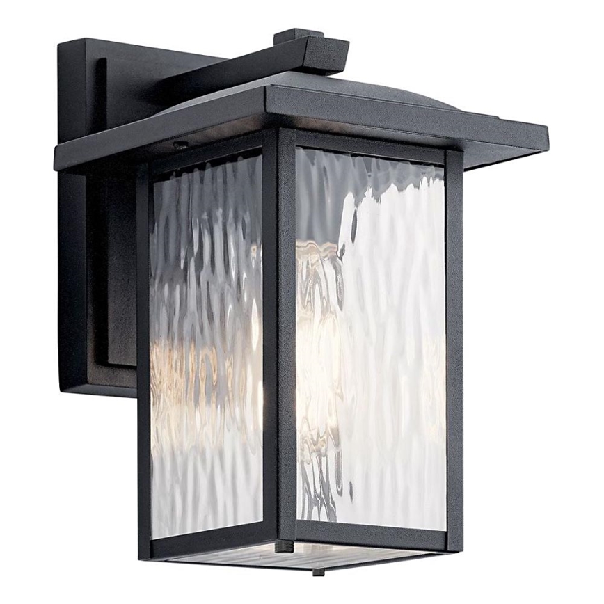 Kichler - Außenwandleuchte CAPPANNA S 1xE27/60W/230V IP44 schwarz