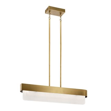 Kichler - LED-Pendelleuchte an Stange SERENE LED/40W/230V goldfarben
