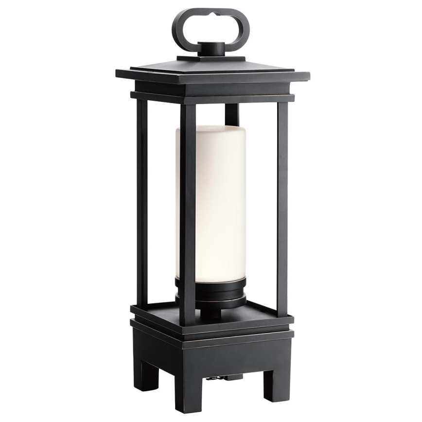 Kichler - Aufladbare LED-Outdoor-Tischleuchte mit Lautsprecher SOUTH HOPE LED/3W/230V 8800 mAh IP44