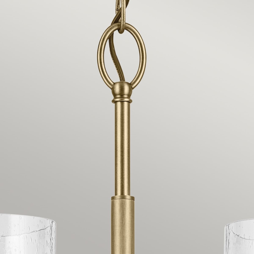 Kichler - Hängeleuchte an Kette WINSLOW 5xE27/60W/230V d 50,2 cm Messing