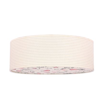 Kinder-Deckenleuchte KIDDY 2xE27/40W/230V beige/rosa