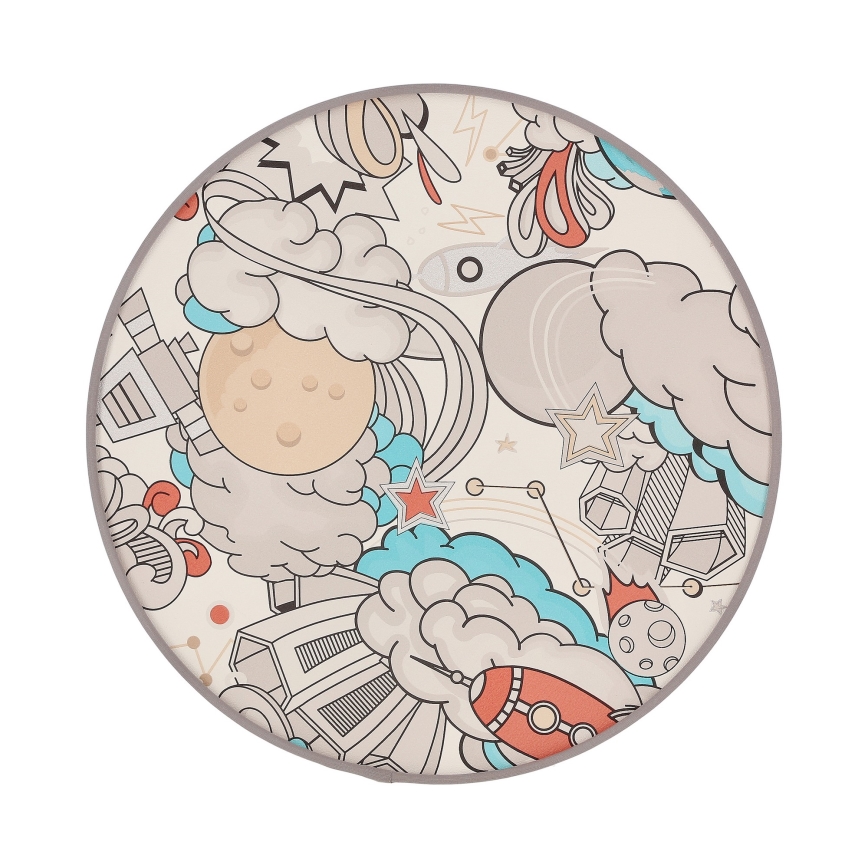 Kinder-Deckenleuchte KIDDY 2xE27/40W/230V weiß/beige