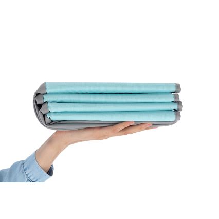Kinder-Trockenpool mit Bällen, Ø 80 cm, blau/grau